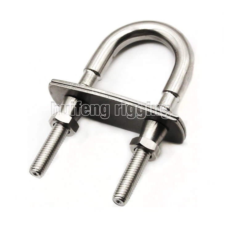 U Bolt With Self-gripping Safety Nuts